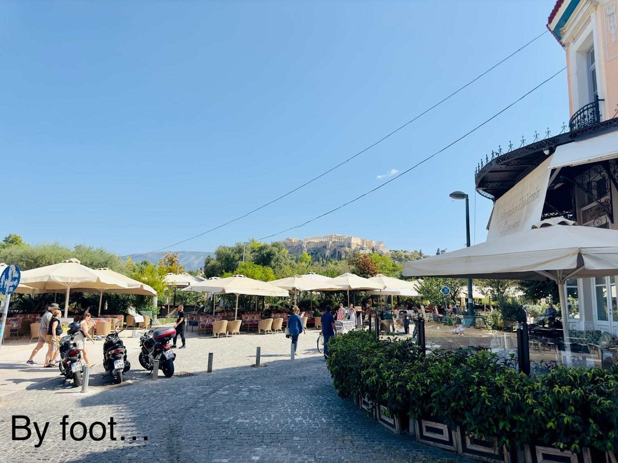 Yuna Penthouse, 100Sqm Private Rooftop Terrasse, Acropolis By Foot Atene Esterno foto