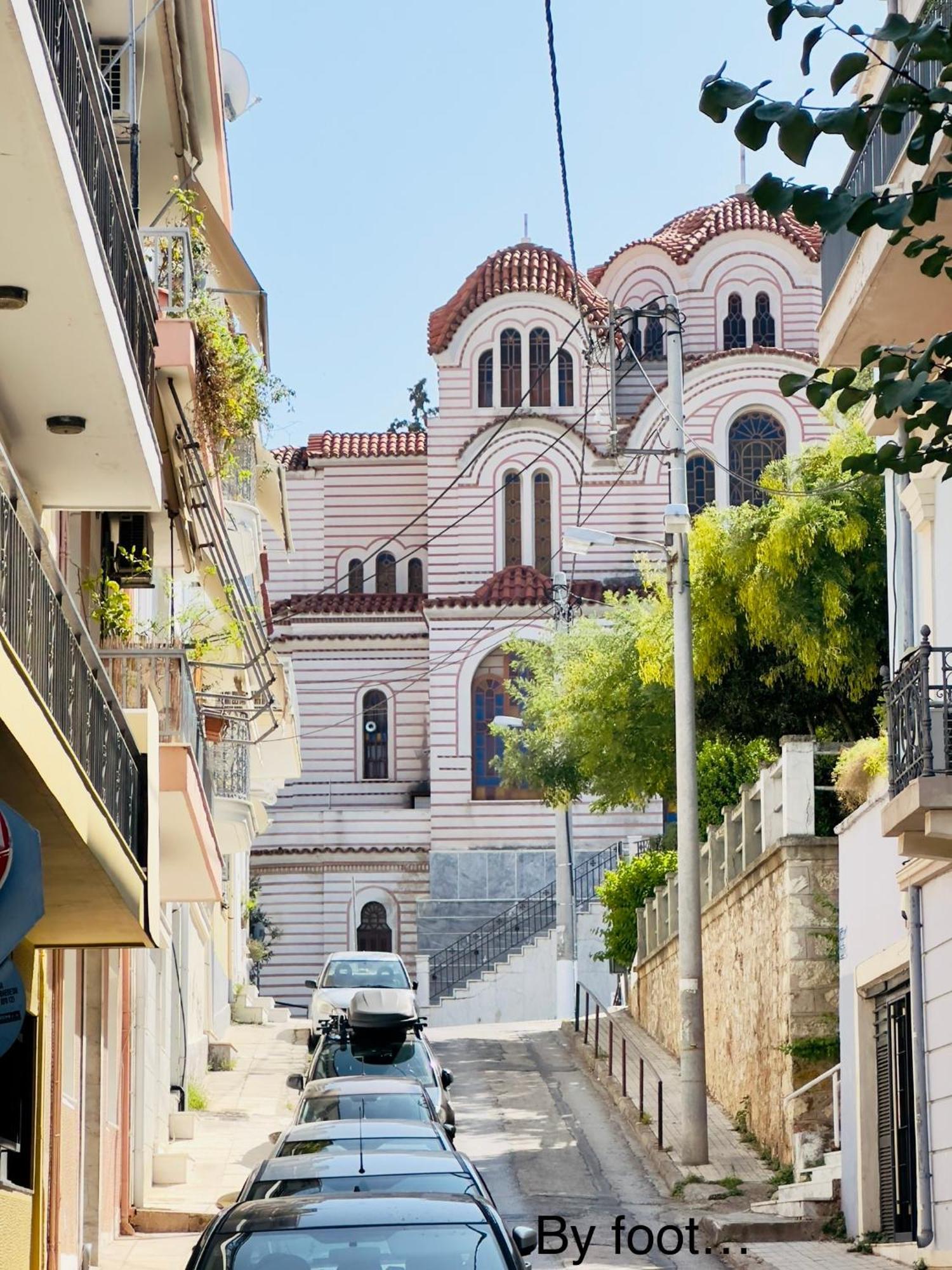 Yuna Penthouse, 100Sqm Private Rooftop Terrasse, Acropolis By Foot Atene Esterno foto